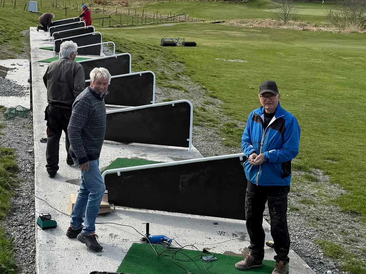 Oppgradering av drivingrangen